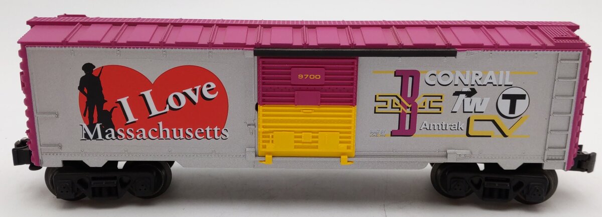 Lionel 6-19951 O Gauge I Love Massachusetts Boxcar #9700 LN/Box