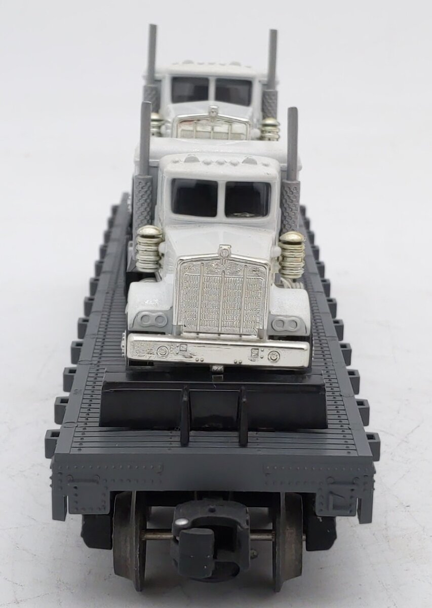 Lionel 6-17515 O Gauge Norfolk Southern Flatcar with 2 Semi Tractors EX/Box