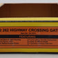 MTH 30-1073 #262 Highway Flasher/Crossing Gate EX/Box