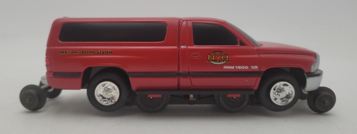 Lionel 6-18436 O Gauge New York Central Dodge Ram Track Inspection Truck EX/Box