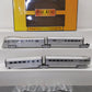 MTH 30-2298-1 O B&M Flying Yankee Diesel Passenger Set w/PS 2.0 (Set of 4) EX/Box
