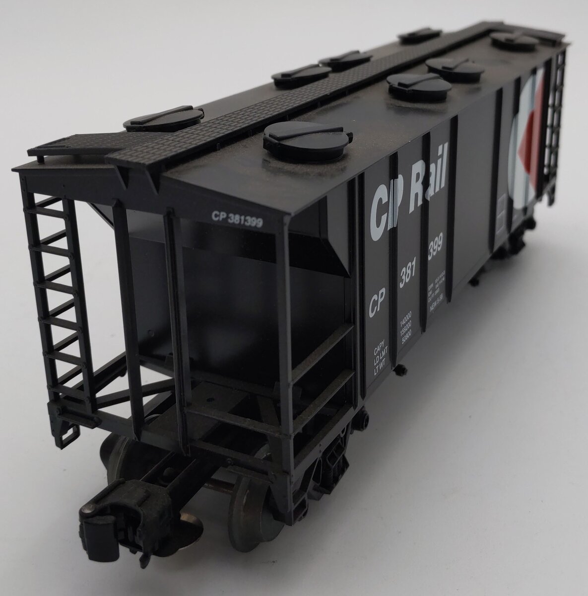 Weaver U1909 O Gauge CP Rail PS-2 Covered Hopper #381399 VG/Box