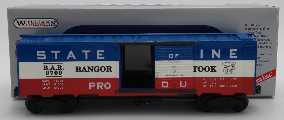 Williams 3259 Bangor & Aroos-State of Maine Boxcar LN/Box