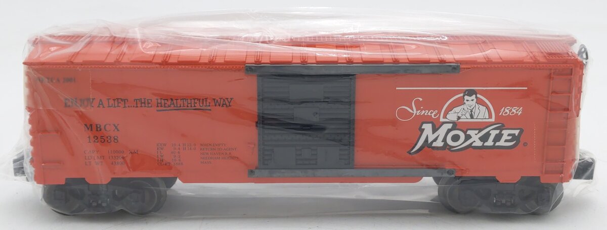 Lionel 6-52236 O Gauge NETCA 2001 Moxie Boxcar #12538 NIB