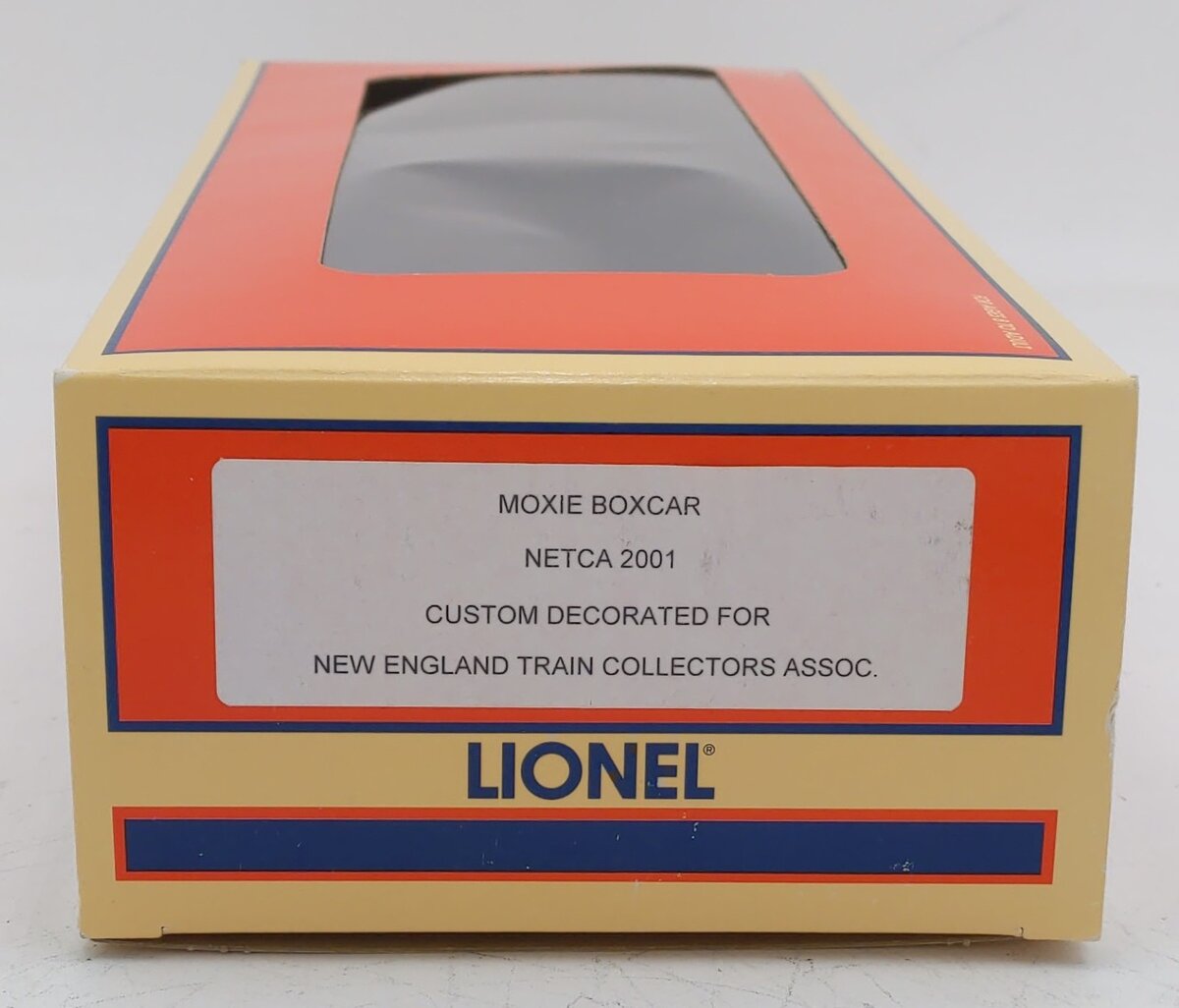 Lionel 6-52236 O Gauge NETCA 2001 Moxie Boxcar #12538 NIB