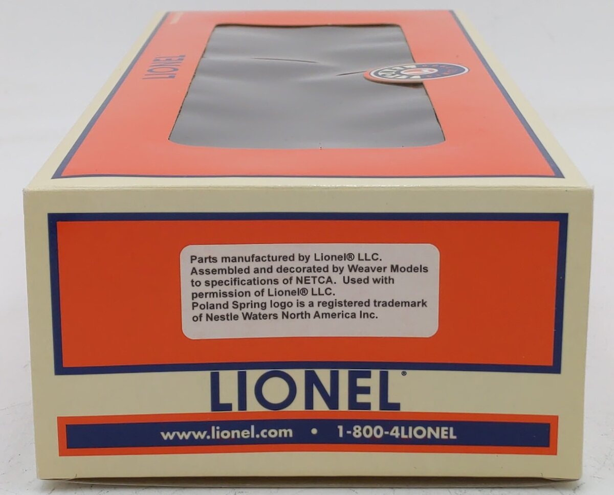 Lionel 6-52352 O Gauge NETCA Poland Springs Box Car #2004 LN/Box
