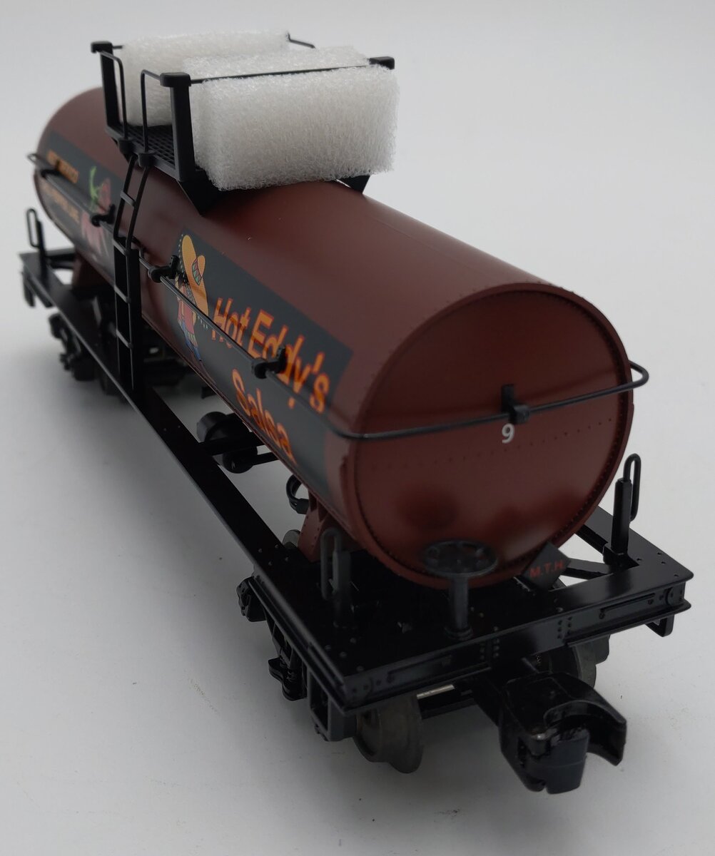 MTH 30-73289 O Hot Eddy's Salsa TCA-2009 Smoking Tank Car LN/Box
