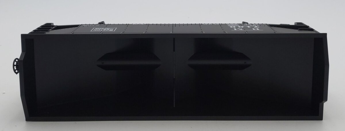 MTH 20-97526 O Boston & Maine Premier 2-Bay Offset Hopper Car with Coal Load LN/Box