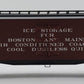 Atlas 6737-1 O Gauge Boston & Maine 40' Woodside Refrigerator Car #13251 3-Rail LN/Box