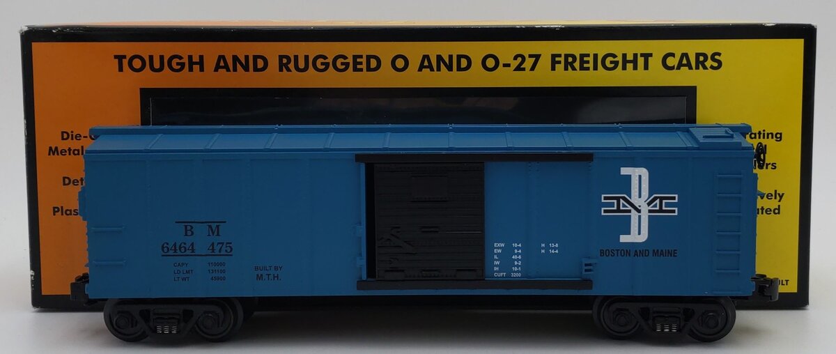 MTH 30-74034 Boston and Maine Boxcar #6464475 LN/Box
