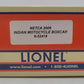 Lionel 6-52418 O Gauge NETCA 2006 Indian Motorcycle Boxcar LN/Box