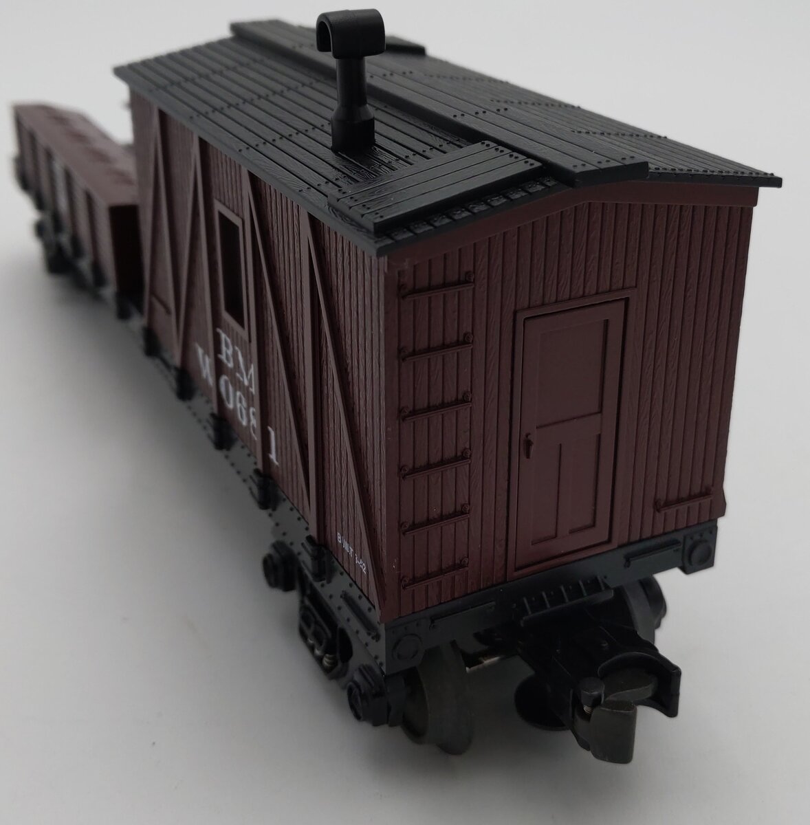MTH 30-7950 O Gauge Boston & Maine Crane Tender Car #0681 LN/Box