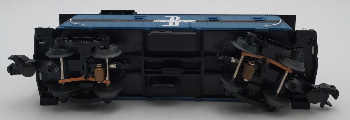 MTH 30-7786 O Boston & Maine RailKing Offset Steel Caboose Car #C120 LN/Box