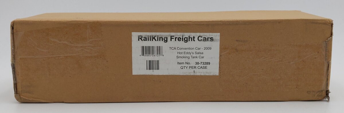 MTH 30-73289 O Hot Eddy's Salsa TCA-2009 Smoking Tank Car MT/Box