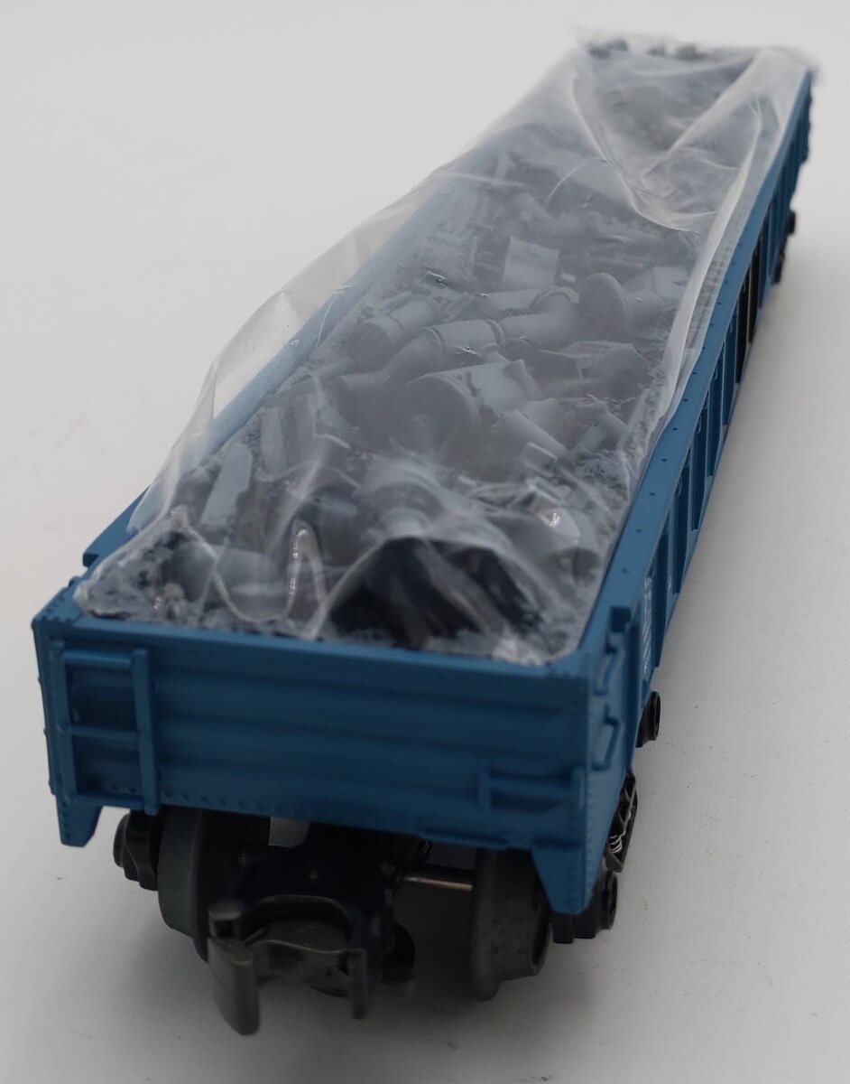MTH 30-8202 O Gauge Boston & Maine Diecast Gondola with Junk Load LN/Box