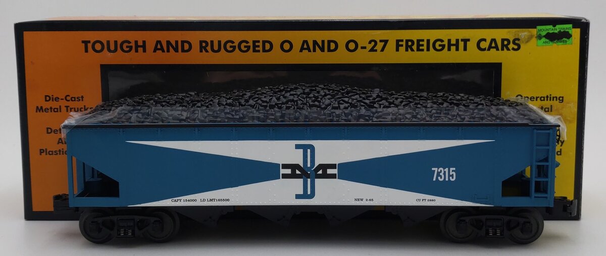 MTH O Gauge Boston & Maine RailKing Hopper Car #7315 LN/Box