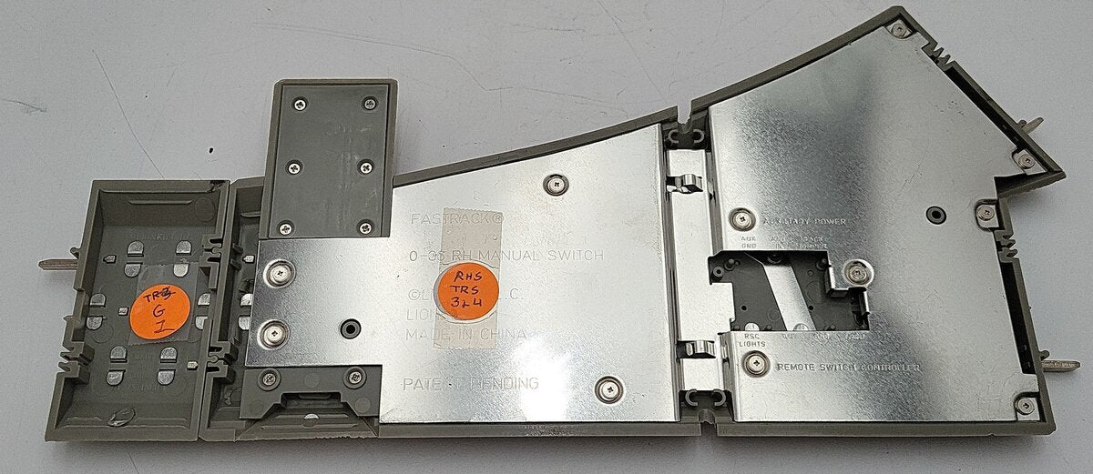 Lionel 6-12018 O O36 FasTrack Right Hand Manual Switch Turnout VG/Box