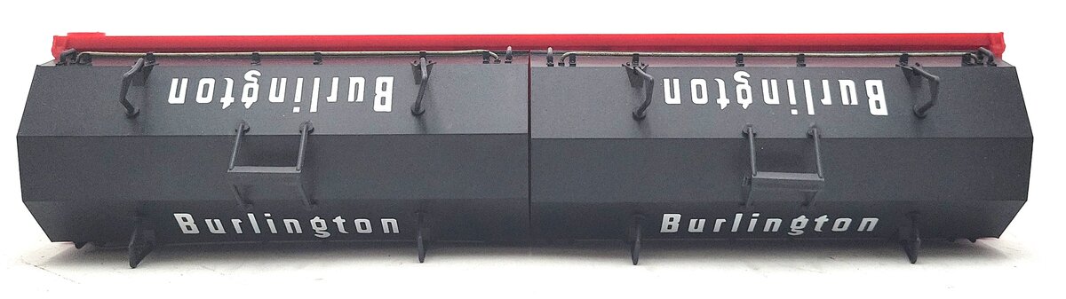 Lionel 6-16343 O Gauge Burlington Gondola w/Coil Covers VG