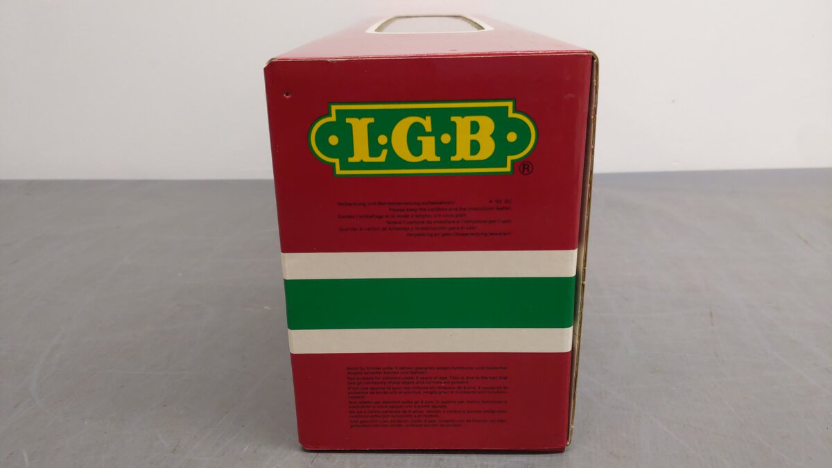 LGB 4067-HD G Scale Harley Davidson Ltd. Edition Boxcar EX/Box