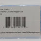 Menards 279-5271 O Gauge Alberta Covered Hopper Car #5829 NIB