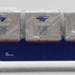 MTH 30-72095 O-27 Amtrak Gondola w/LCL Containers LN/Box
