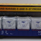 MTH 30-72095 O-27 Amtrak Gondola w/LCL Containers LN/Box