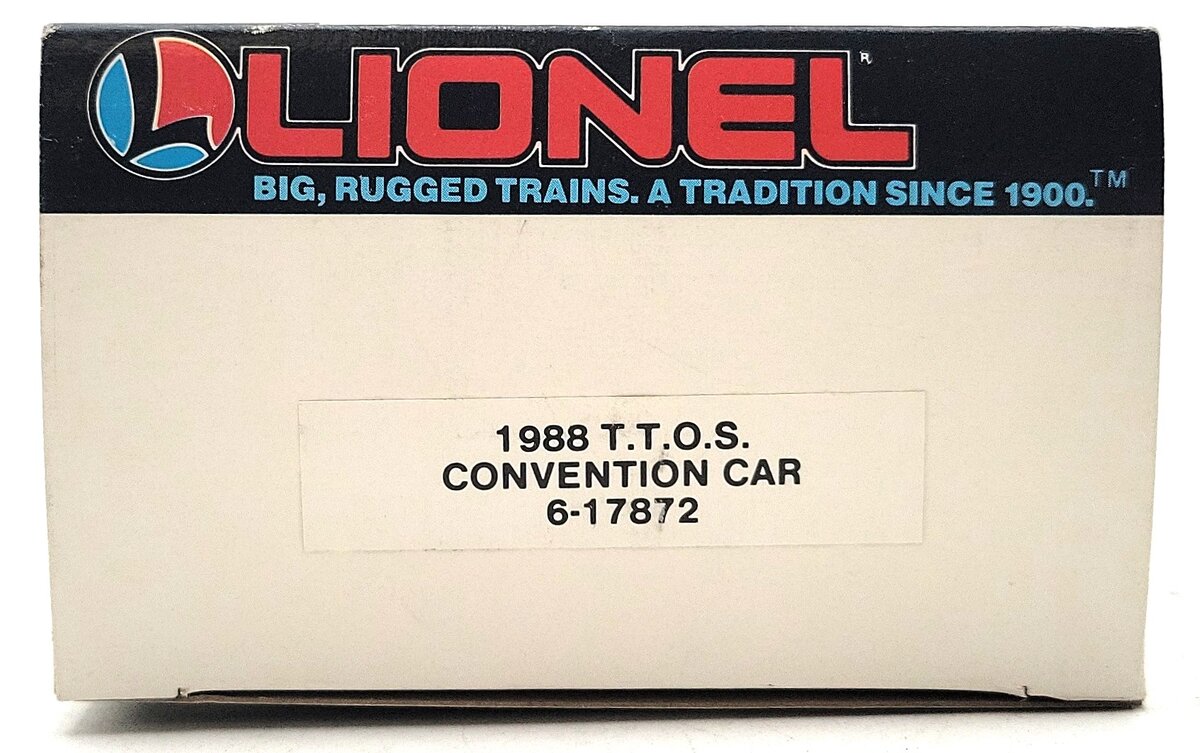 Lionel 6-17872 O Gauge TTOS 1988 Convention Anaconda Ore Car #81988 LN/Box