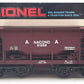 Lionel 6-17872 O Gauge TTOS 1988 Convention Anaconda Ore Car #81988 LN/Box