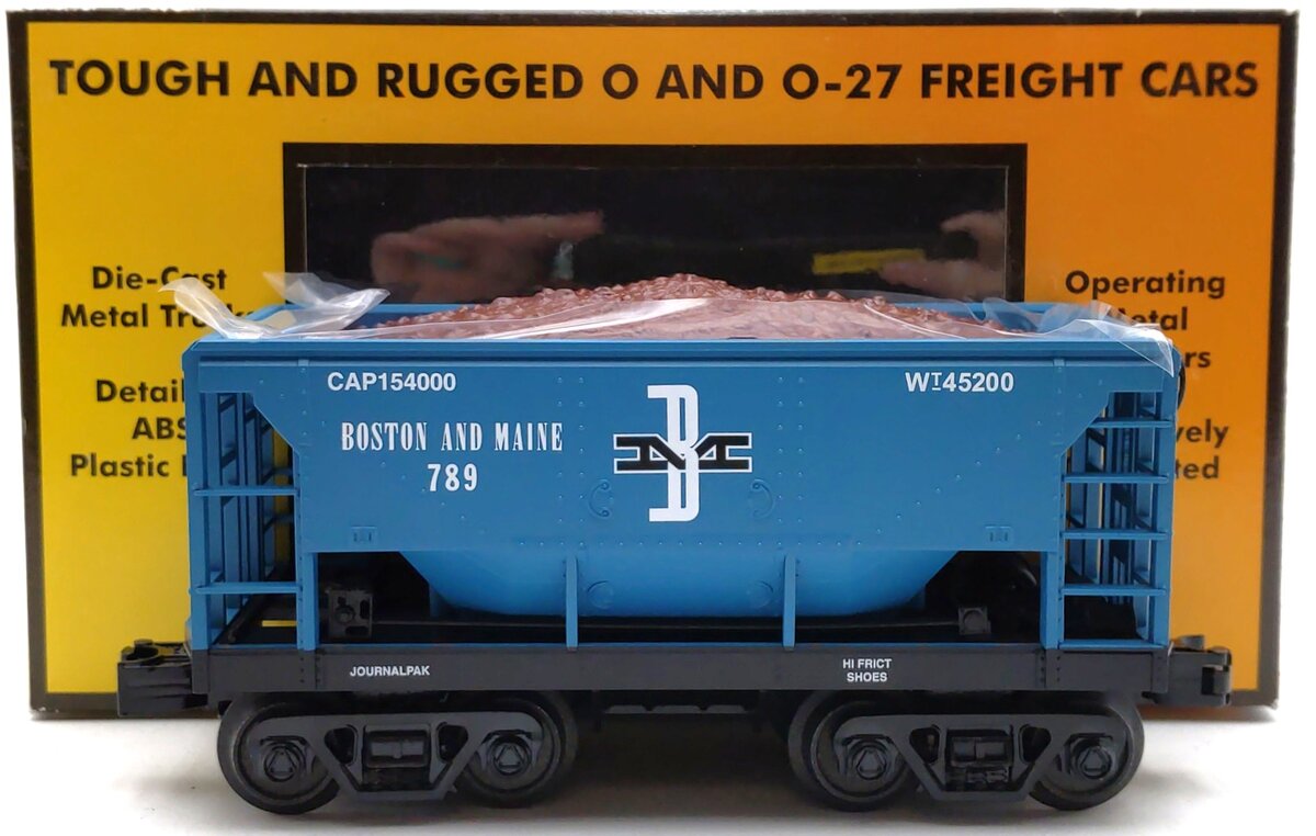 MTH 30-75411 O Gauge Boston & Maine Ore Car #789 LN/Box
