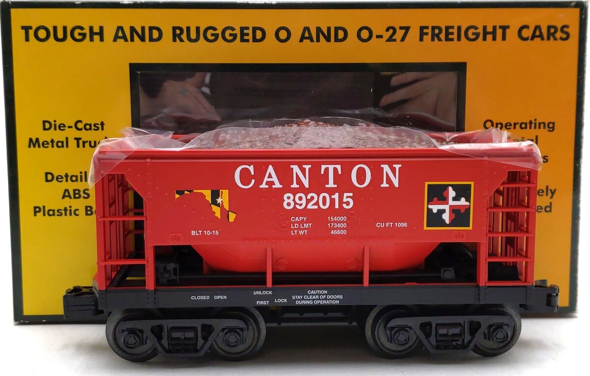 MTH 30-75519 O Canton RailKing Ore Car #892015 LN/Box