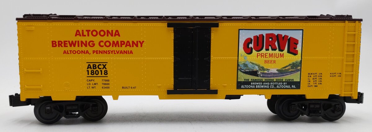 MTH 30-78202 O Curve Beer Modern Reefer #18018 LN/Box