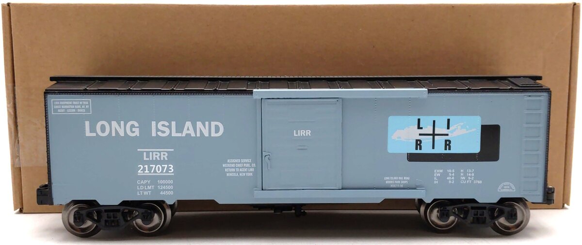 RMT 96411 O Gauge Long Island Boxcar #217073 EX/Box