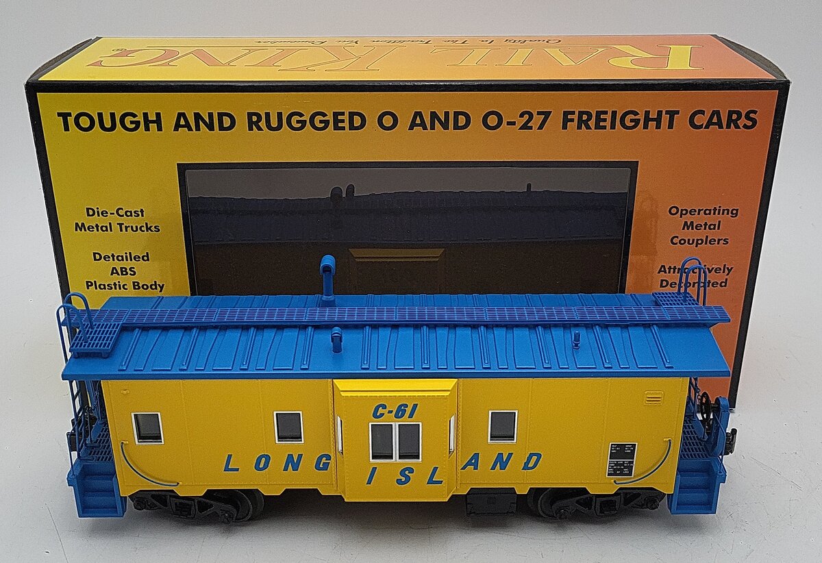 MTH 30-77364 O Gauge Long Island Caboose C-61 LN/Box