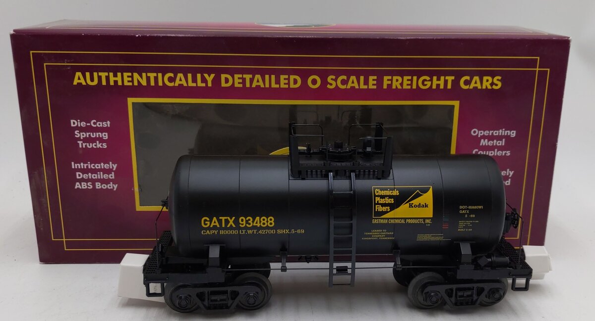 MTH 20-96256 O Gauge GATX 8,000 Gallon Tank Car #93488 LN/Box