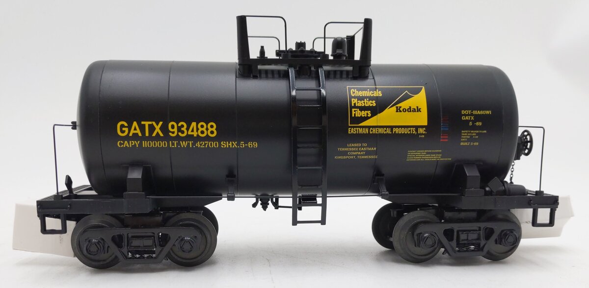 MTH 20-96256 O Gauge GATX 8,000 Gallon Tank Car #93488 LN/Box