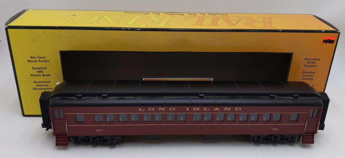 MTH 30-69181 O-27 Long Island Railroad 60' Madison Coach LN/Box