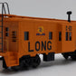 MTH 20-91422 O Long Island Railroad Bay Window Caboose #63 LN/Box