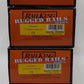 MTH 33-6261 O Long Island Rugged Rails Madison Passenger Car Set (Set of 4) LN/Box