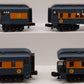 MTH 33-6261 O Long Island Rugged Rails Madison Passenger Car Set (Set of 4) LN/Box