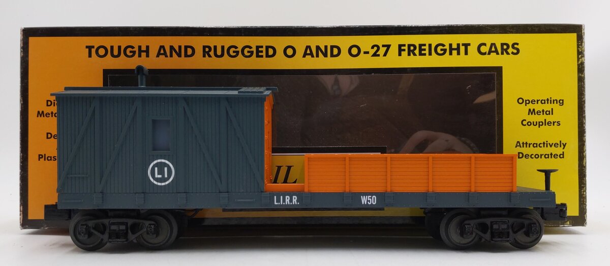 MTH 30-79325 O Gauge Long Island Crane Tender Car EX/Box