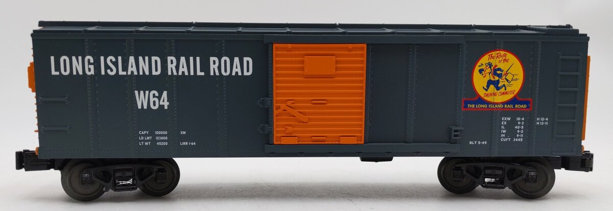 MTH 30-74671 O Gauge Long Island Rail Road Boxcar #W64 LN/Box