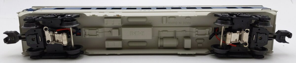 K-Line K4539-2844 O Gauge Long Island Railroad Streamliner Coach Car #2844 EX/Box