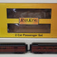 MTH 30-69262 O Long Island 60's Madison Passenger Combine/Diner Cars(Set of 2) LN/Box
