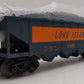 MTH 30-75427 O Gauge Long Island 4-Bay Hopper w/ Coal Load #4958 LN/Box