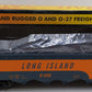 MTH 30-75427 O Gauge Long Island 4-Bay Hopper w/ Coal Load #4958 LN/Box