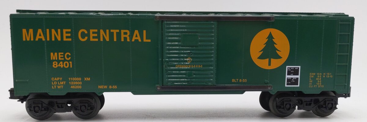 KMT 42 O Gauge Maine Central Boxcar #8401 LN