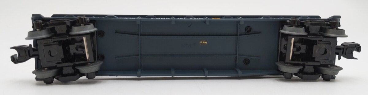 MTH 30-76656 O Gauge Long Island RailKing Flat Car with 40' Trailer LN/Box