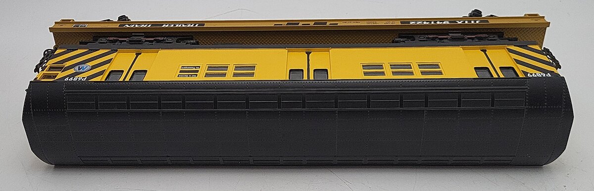 MTH 20-98365 O Gauge MTA Flatcar #941422 with R-17 Subway Car EX/Box