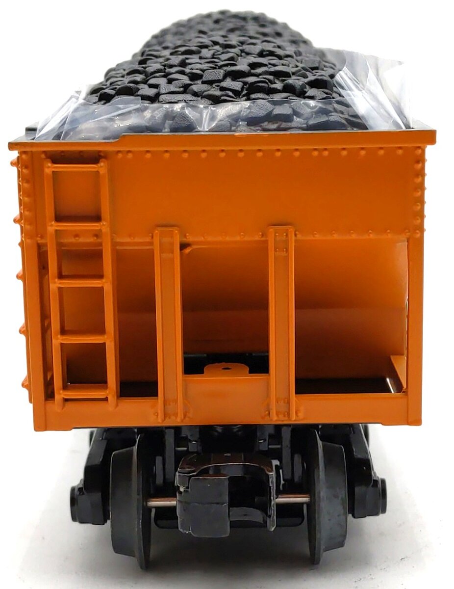 MTH 30-75691 O Gauge Long Island 4-Bay Hopper w/Coal Load #6112 LN/Box