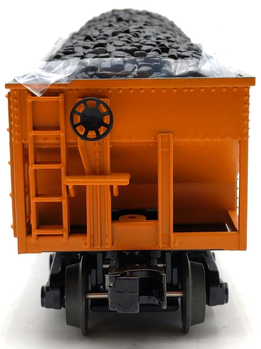 MTH 30-75691 O Gauge Long Island 4-Bay Hopper w/Coal Load #6112 LN/Box